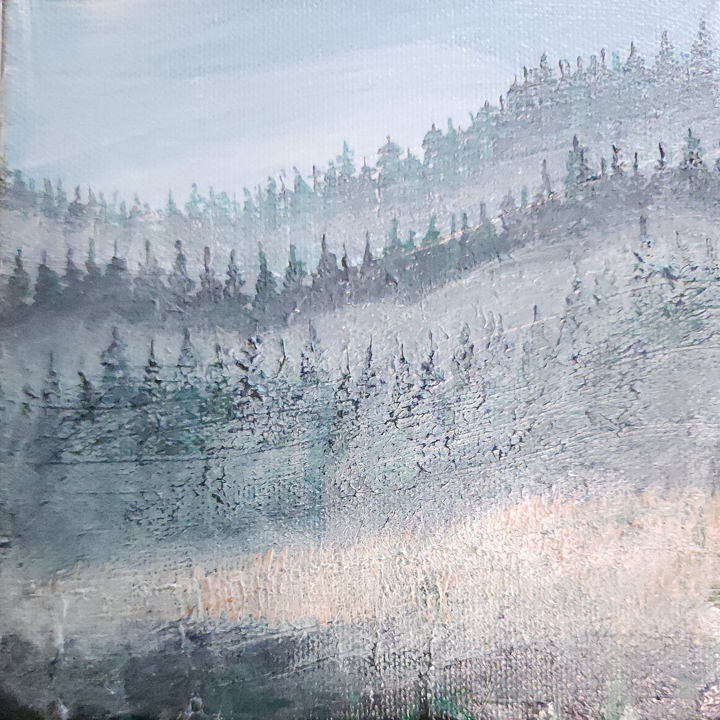 Foggy Mountain Lake
