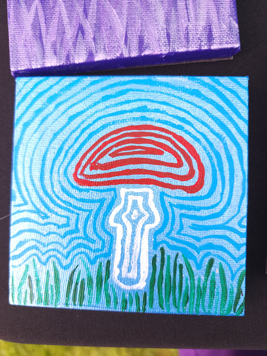 Contour Mushroom with magnetic backing