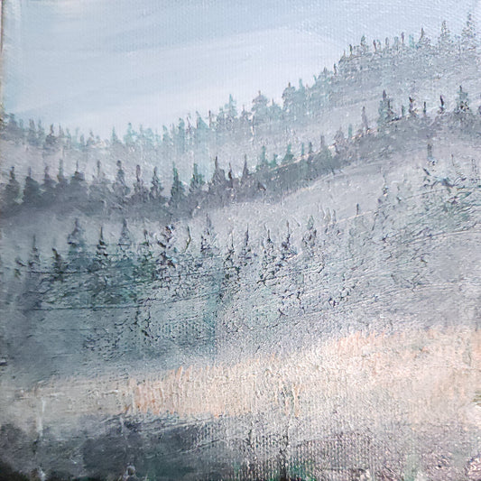 Foggy Mountain Lake